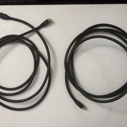 Two 10ft DisplayPort Cables