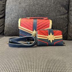 Loungefly Captain Marvel Set