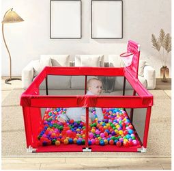New (sealed box) Baby Playpen w/ Basketball Hoop