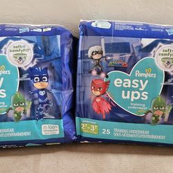 2T - 3T Pampers Easy Ups Training Pants 25 Ct