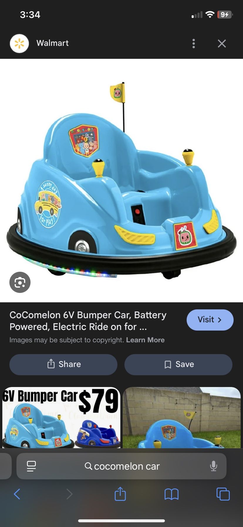 Coco Melon Car 