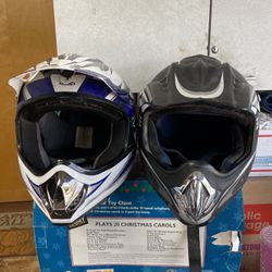 Blue Off Road Helmet