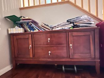 Cabinet in living room