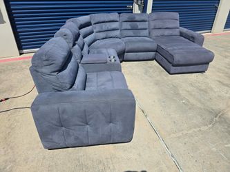 Electric modular sectional
