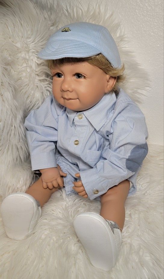Pat Secrist Doll MYLO Boy Handmade Doll, Vintage 22 inches