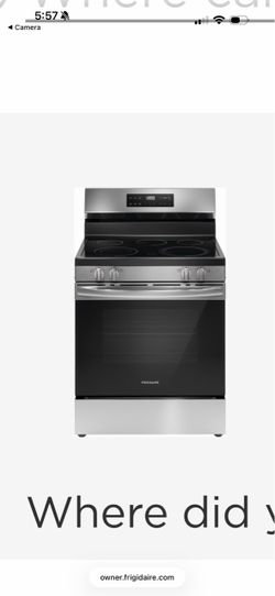 Frigidaire Electric Range Stainless Steel