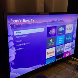 Onn. Roku  Smart HD Tv 32”