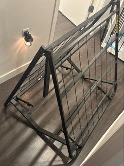 Twin bed frame foldable