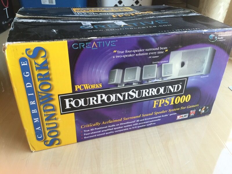 Cambridge SoundWorks FPS1000. New in Open box