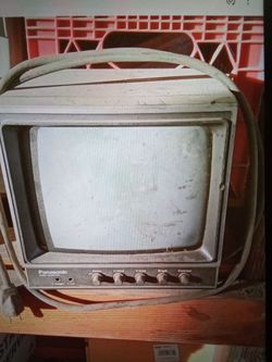 Panasonic Vintage CRT Video Monitor it works