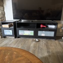 Tv Stand/side Table Set