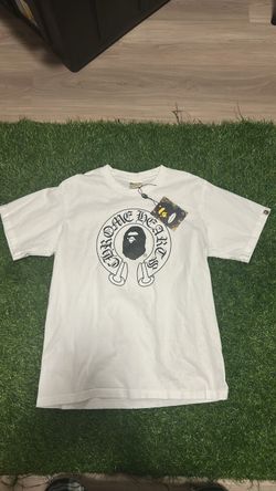 BAPE x Chrome Hearts Graphic T-Shirt White
