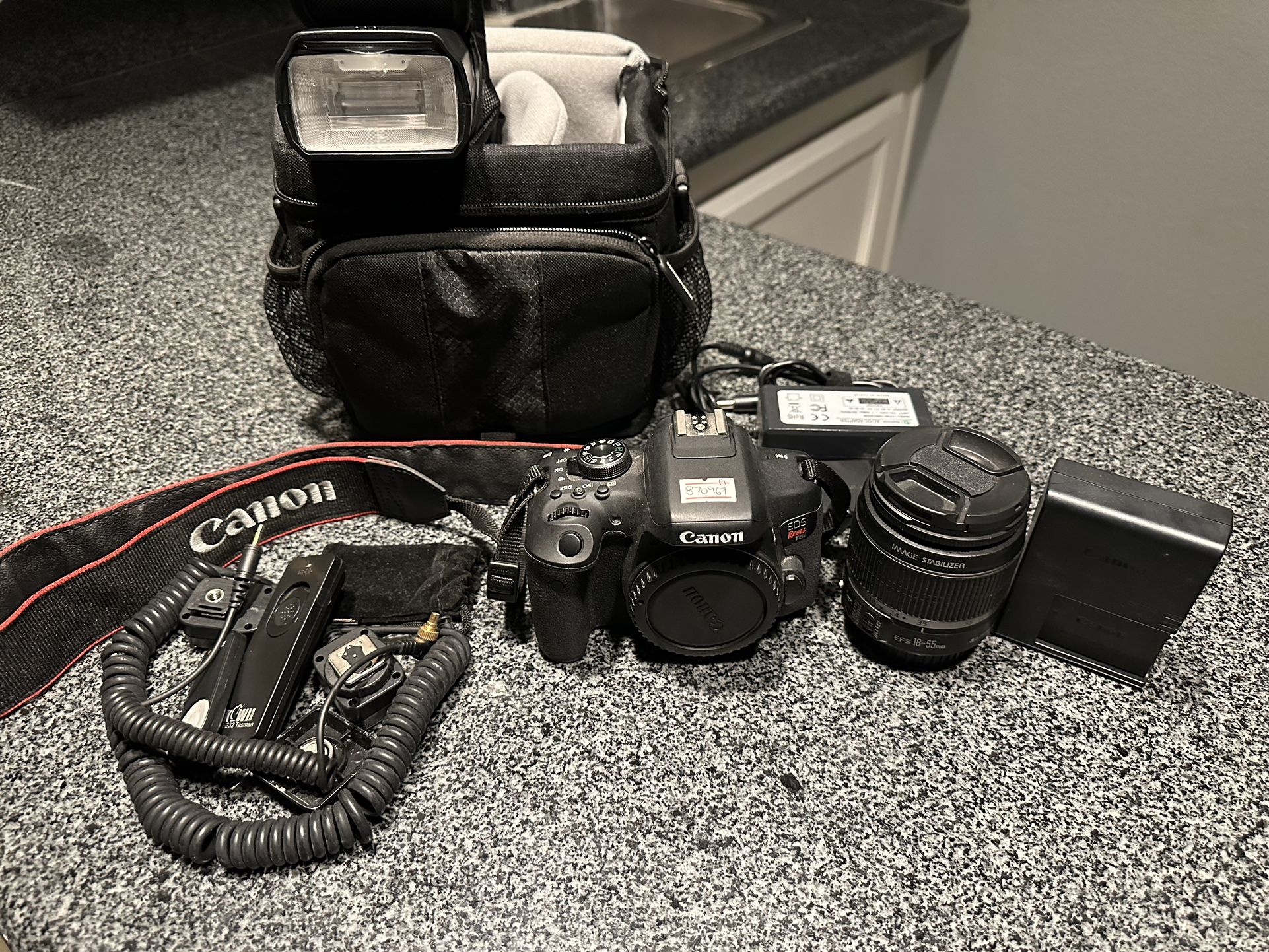Canon Rebel T6i Camera Bundle