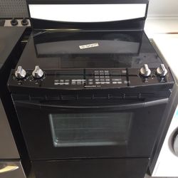 Glass Top Electric Range 