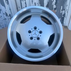18 INCH STAGGERED SET MERCEDES BENZ AERO MONOBLOCK STYLE WHEELS RIMS 18X8/18X9 +30 (5x112) CB:66.6