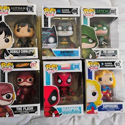 Funko Pop figures DC