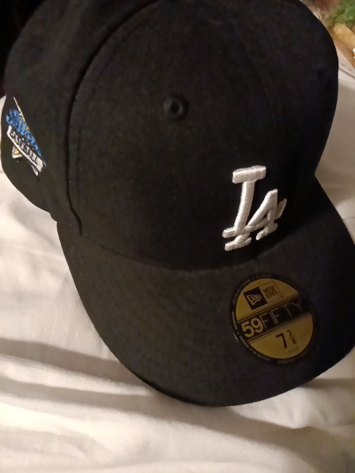 Los Angeles Dodgers black hat