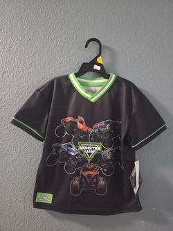 Monster Jam Kids Jersey Shirt