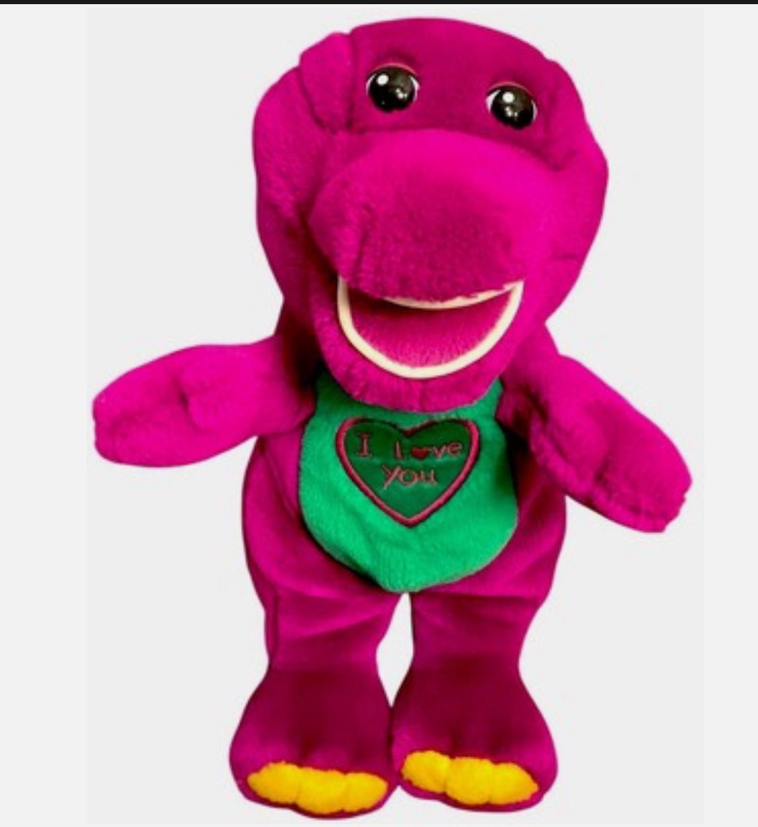 Vintage Barney Plushie Doll Sings “I Love You”
