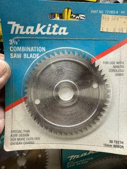 Qty 36 of Makita Saw Blade’s New In Packing