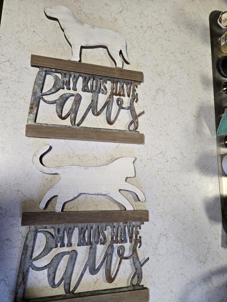 Cat And Dog Wall Decor