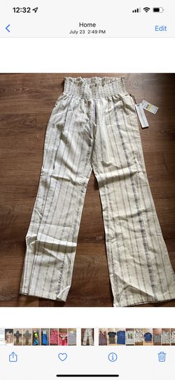 New With Tags - Women’s O’Neill Striped Pants - M