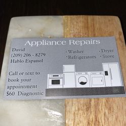 Washer Dryer Stove Refrigerator 