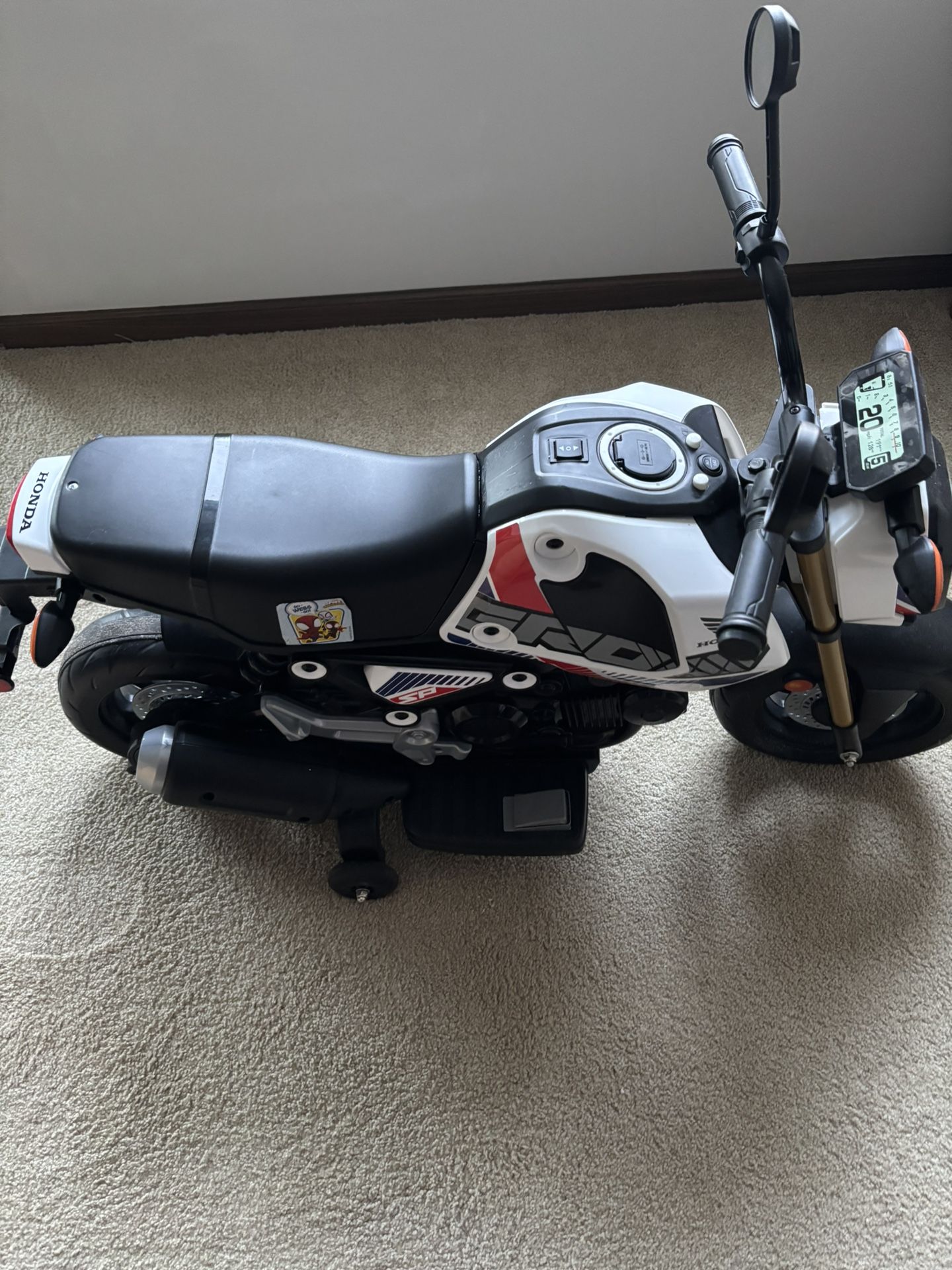 12 v Honda Ride On Motorcycle