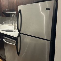 30” Fridge Refrigerator Stainless Steel Range 