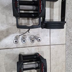 Powerblock Pro Exp 90 handles x2, stage 1 weight set x1