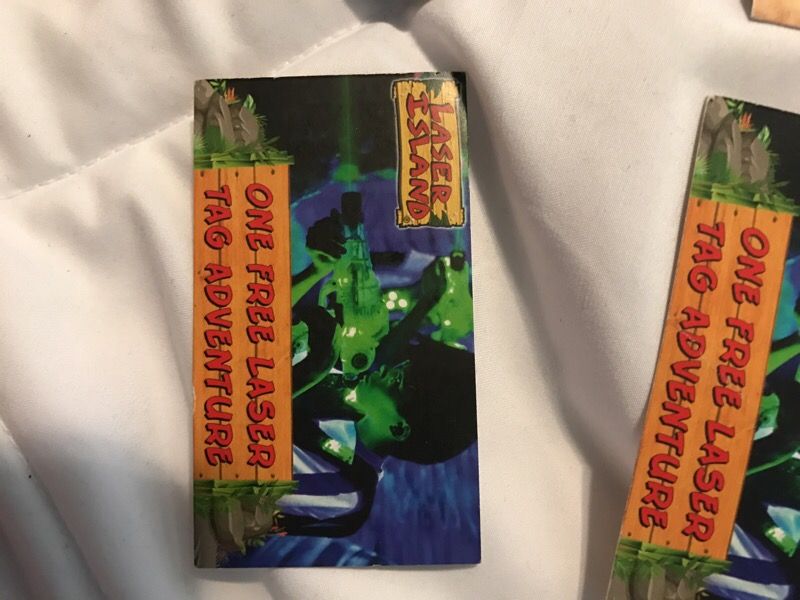 Laser island laser tag free admission