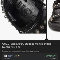Gucci Sandals ( USED ) 