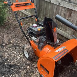 Remington Gas Snow Blower