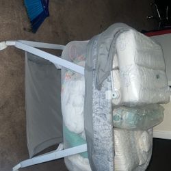 Crib And Diapers 