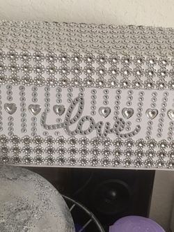 Bling love wedding card box