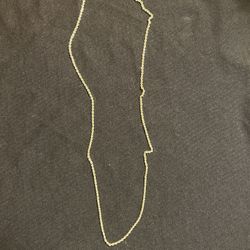 10k Solid Gold Rope Chain 20in 