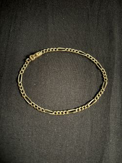 18K Gold Figaro Bracelet