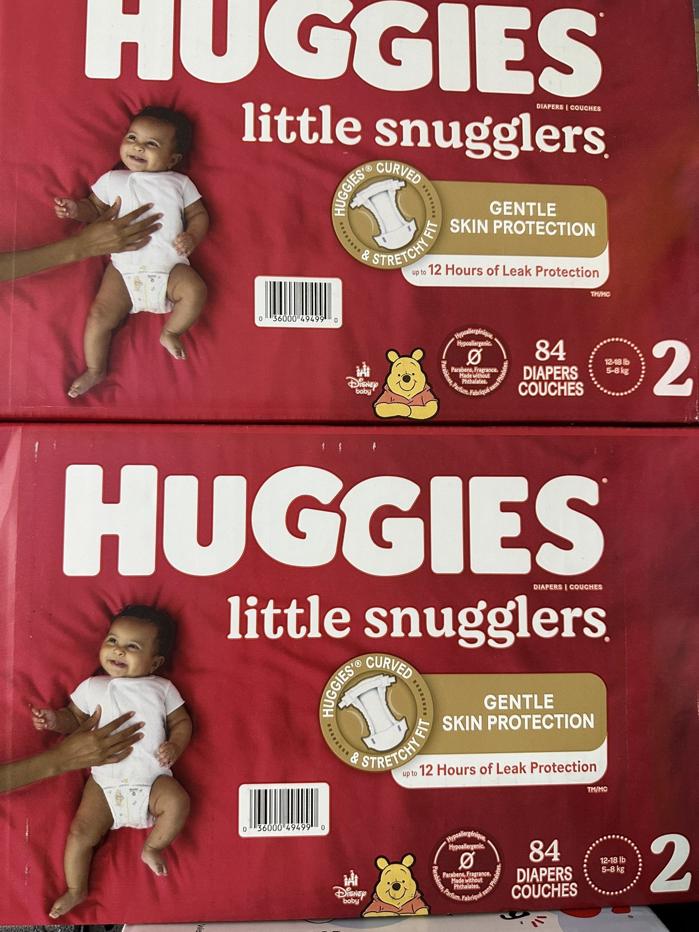 Huggies diapers size 2 $20 box 📦