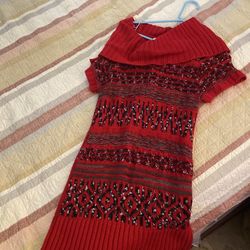 Girls sweater dress