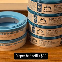 Diaper Trash Cans Refills 