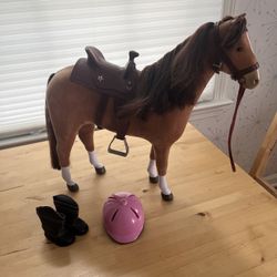 American Girl Horse and Accessories 