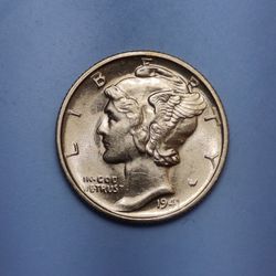 1941 S Mercury Dime 