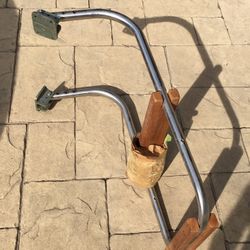 Teak & Stainless Boarding Ladder