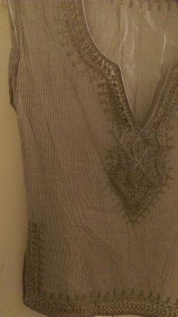 Ladies sheer blouse India bohemian Boho style