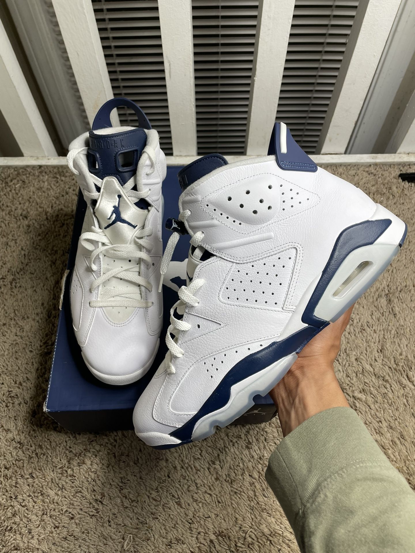 2022 Air Jordan 6 Retro Midnight Navy