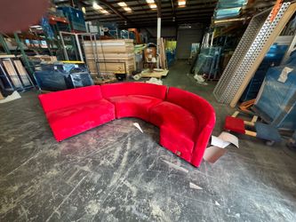 Red couches