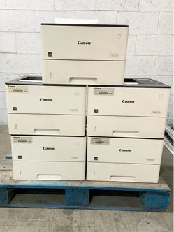 LOT OF 5 - Canon imageCLASS LBP312dn Duplex Laser Printer Tested - ALL USED