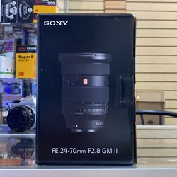 Sony 24-70mm F2.8 GM II