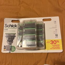 Schick (Hydro-12 Cartridges) 