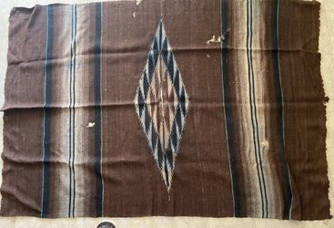 Vintage Handmade Wool Blanket